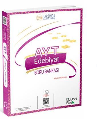 2022 AYT Edebiyat Soru Bankası - Kolektif  - Üç Dört Beş Yayınları