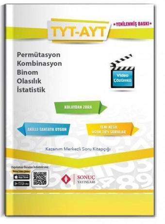 TYT AYT Permütasyon Kombinasyon Binom Olasılık ve İstatistik - Sonuç Yayınları