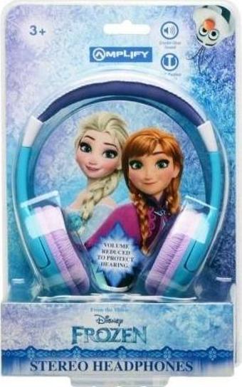 Amplify Volkano Disney Frozen Karlar Ülkesi Anna Elsa DY-1001-AFR Kulak Üstü Çocuk Kulaklığı