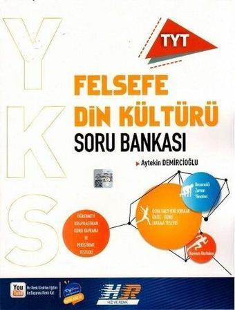 2022 TYT Felsefe Din Kültürü Soru Bankası - Kolektif  - Hız ve Renk Yayınları