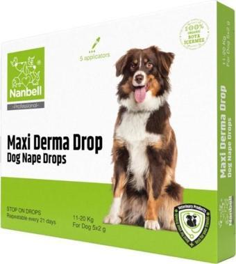 Nanbell Professional Köpek Ense Damlası 11-20Kg 2grx5adet 1 KUTU