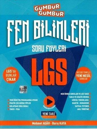 2022 8.Sınıf LGS Fen Bilimleri Gümbür Gümbür Soru Föyleri - Kolektif  - Yeni Tarz Yayınları