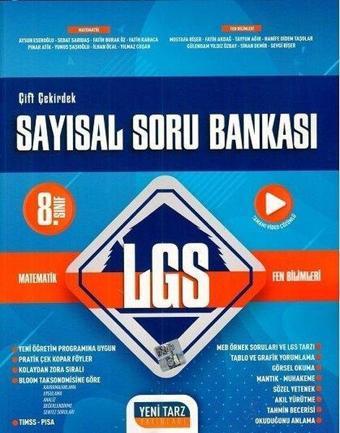 2022 8.Sınıf LGS Sayısal Soru Bankası - Kolektif  - Yeni Tarz Yayınları