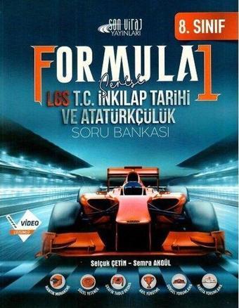 2022 8.Sınıf LGS T. C. İnkılap Tarihi ve Atatürkçülük Formula 1 Soru Bankası - Kolektif  - Son Viraj Yayınları