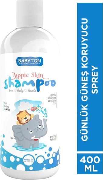 Babyton Atopik Çok Kuru Ve Hassas Ciltler Için Saç Ve Vücut Şampuanı 400 Ml