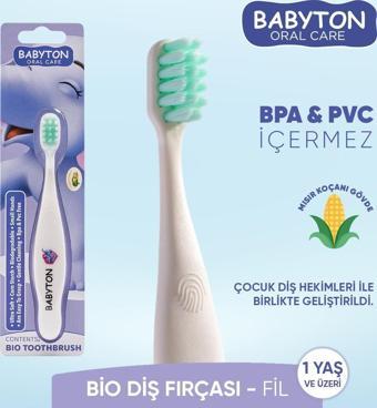 Babyton Bio Diş Fırçası Fil