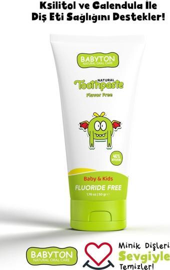 Babyton Doğal Naturel Diş Macunu