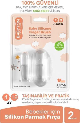 Babyton Silikon Parmak Fırça