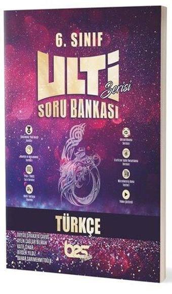 6.Sınıf Türkçe Ulti Soru Bankası - Kolektif  - BES Yayınları