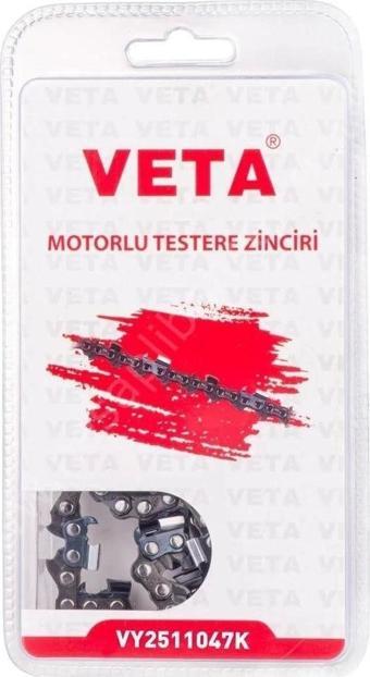 Veta 1/4"1.1Ayak 24 Diş Yuvarlak Akülü Budama Testere Zinciri