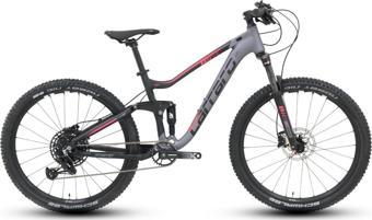 Carraro Big FS 27,5"Jant 44 Cm 12 Vites HD Enduro Dağ Bisikleti Antrasit Siyah Kırmızı