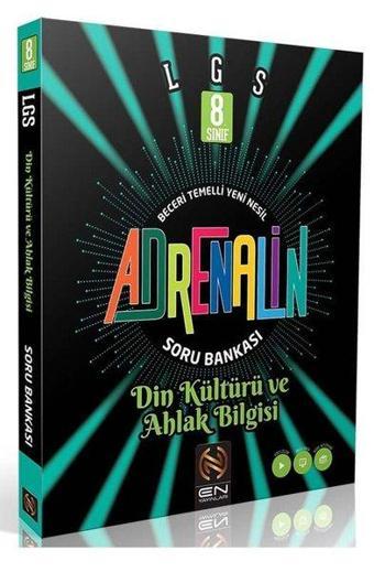 8.Sınıf LGS Adrenalin Din Kültürü ve Ahlak Bilgisi Soru Bankası - Kolektif  - En Yayınları