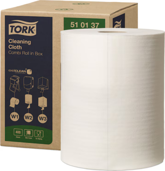 Tork Nonwoven Temizlik Bezi Rulo Beyaz 152 Metre 1 Rulo (510137)