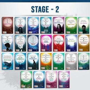 İngilizce Hikaye Kitabı Seti - 25 Kitap Takım - Stage 2 - Kolektif  - Gece Kitaplığı
