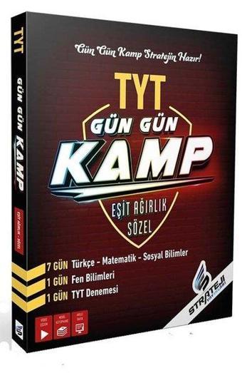 TYT Eşit Ağırlık Sözel Gün Gün Kamp Deneme - Kolektif  - Strateji Yayınları