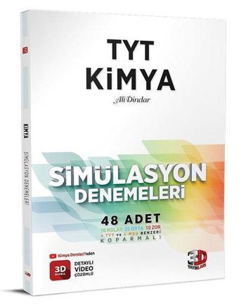 TYT 3D Simulasyon Kimya Denemeleri - 3D Yayınları