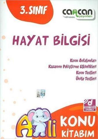 3.Sınıf Hayat Bilgisi Konu Kitabım - Kolektif  - Can Can Yayınları