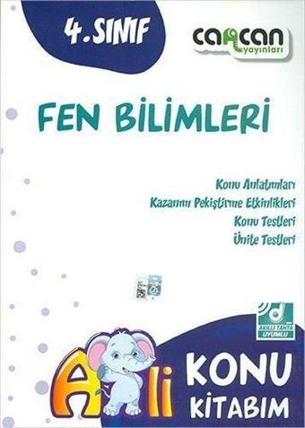 4.Sınıf Fen Bilimleri Konu Kitabım - Kolektif  - Can Can Yayınları