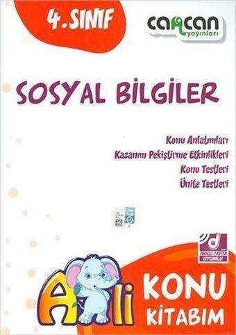 4.Sınıf Sosyal Bilgiler Konu Kitabım - Kolektif  - Can Can Yayınları