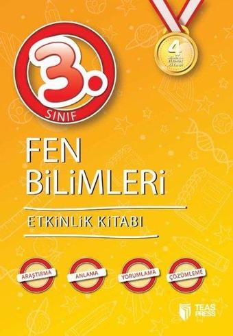 4 Aşamada Etkinlik Kitabı - 3.Sınıf Fen Bilimleri Etkinlik Kitabı - Mısra Ergin - Teas Press Eğitim