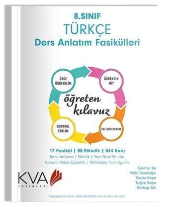 8.Sınıf Türkçe Ders Anlatım Fasikülleri - Kolektif  - KVA Yayınları