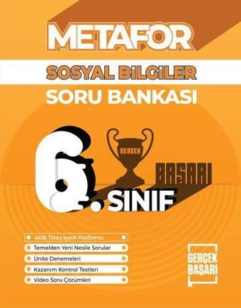 Metafor 6.Sınıf Sosyal Bilgiler Soru Bankası - Burcu Emine Demir - Gerçek Başarı Yayınları