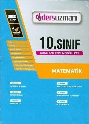 10.Sınıf Matematik Konu Anlatım Modülleri - Kolektif  - Ders Uzmanı Yayınları