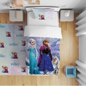 Cici Odam Çocuk Bebek Nevresim Takımı Frozen Elsa ve Anna