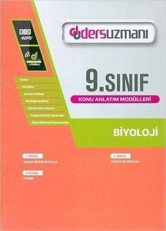 9.Sınıf Biyoloji Konu Anlatım Modülleri - Kolektif  - Ders Uzmanı Yayınları
