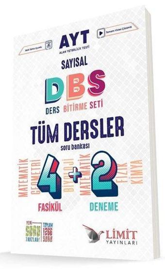 2022 AYT Sayısal Ders Bitirme Seti Tüm Dersler Soru Bankası - Limit Yayınları