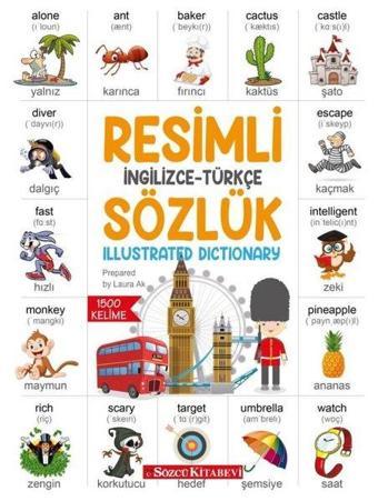 Resimli İngilizce - Türkçe Sözlük - Laura Ak - Sözcü Kitabevi