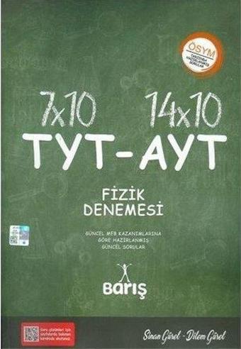 TYT AYT Fizik Denemesi - Kolektif  - Barış Çelenk