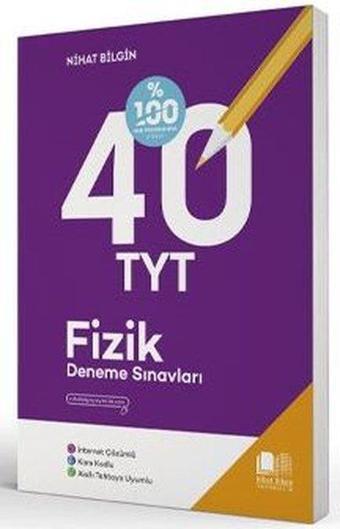 2022 TYT Fizik 40 Deneme Sınavı - Kolektif  - Nihat Bilgin Yayıncılık