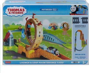 Mattel Oyuncak Thomas ve Arkadaşları Çemberde Dönüş Eğlencesi Oyun Seti MTL-HJL20