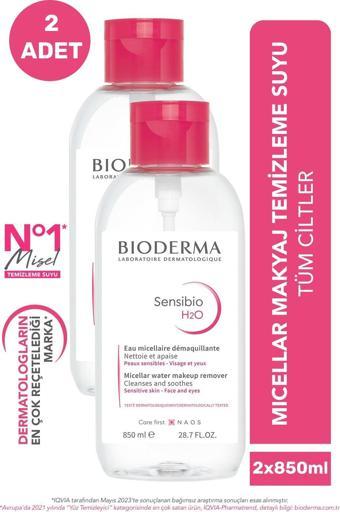 Bioderma Sensibio H2O 850 ml 2 Adet