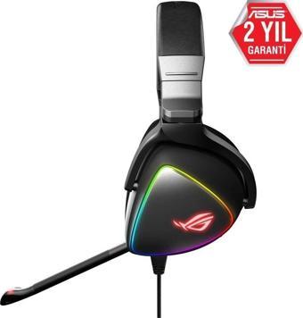 Asus ROG Delta 7.1 RGB Siyah Kablolu Mikrofonlu