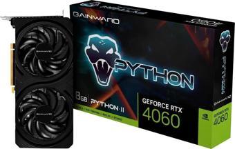 Gainward GeForce RTX 4060 Python II 8GB GDDR6 Ekran Kartı