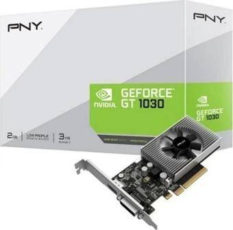 PNY GeForce GT 1030 LP 2GB GDDR4 64Bit Ekran Kartı