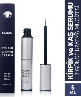 NEDOX Kaş Ve Kirpik Uzatıcı, Onarıcı, Besleyici Ve Güçlendirici Bakım Serum Garantili 5 ml