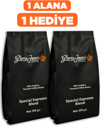 Gloria Jean's Coffees Special Espresso Blend 250 Gr 1 Alana 1 Hediye