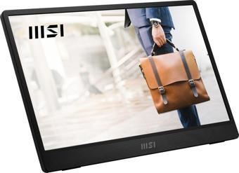 MSI 15.6" Pro MP161 E2U 1920X1080 (Fhd) 16:9 Flat IPS 60HZ 4ms Adaptıve-Sync Portatıf Monıtor