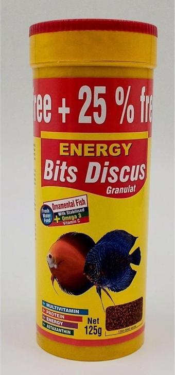 Ahm Bits Discus Granulat %25 Free Balık Yemi 300 ml