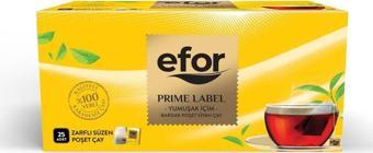 Efor  Prime Label Bardak Poşet Çay 2Gr X 25 Adet