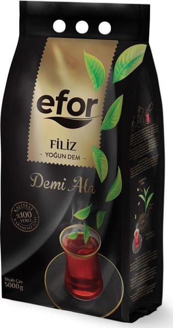 Efor Filiz Demi Ala 5.000 Gr Siyah Çay (5 Kg)