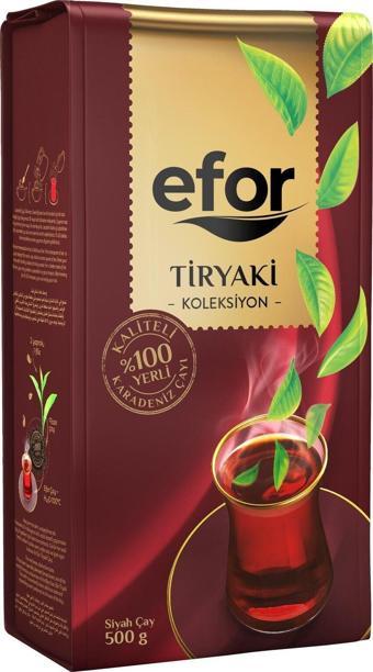 Efor Tiryaki Dökme Siyah Çay - 500 Gr