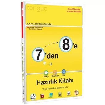 7'den 8'e Hazırlık Kitabı - Kolektif  - Tonguç Akademi