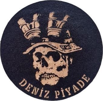 Deniz Piyade Deri PEÇ  -Arma - Leather Patch