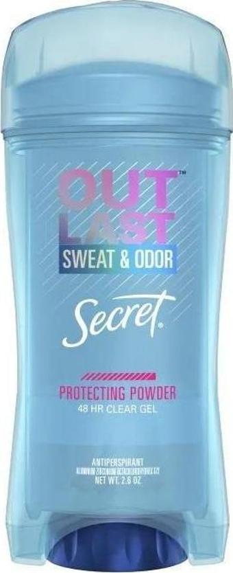 Secret Outlast Sweat Odor Antiperspirant Deodorant Jel 73GR