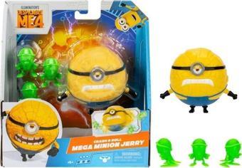 Minions Aksiyon Figürü 10 Cm 59277 Crash & Roll Mega Minion Jerry