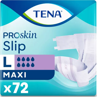 TENA Slip Maxi 8 Damla Bel Bantlı L 72 Adet